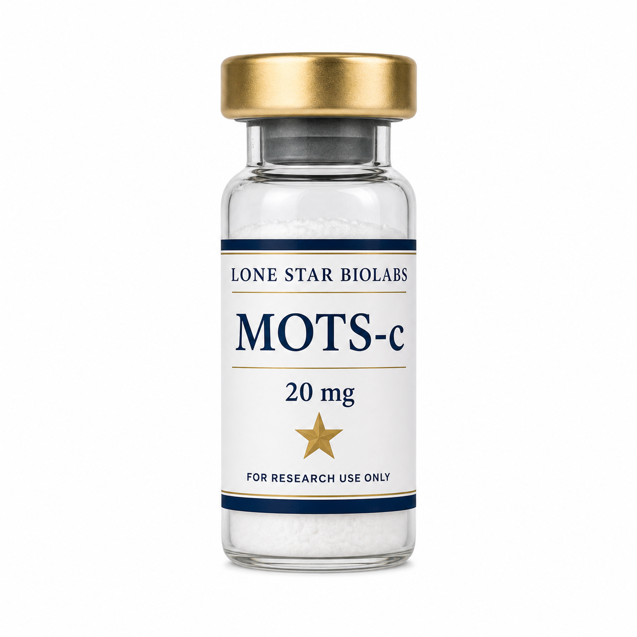 One Lone Star BioLabs MOTS-C 20 mg research vial