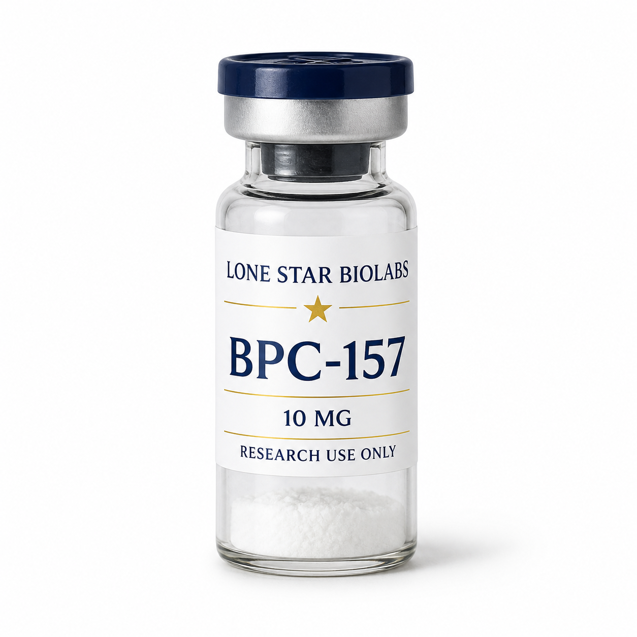 One Lone Star BioLabs BPC-157 10 mg research vial