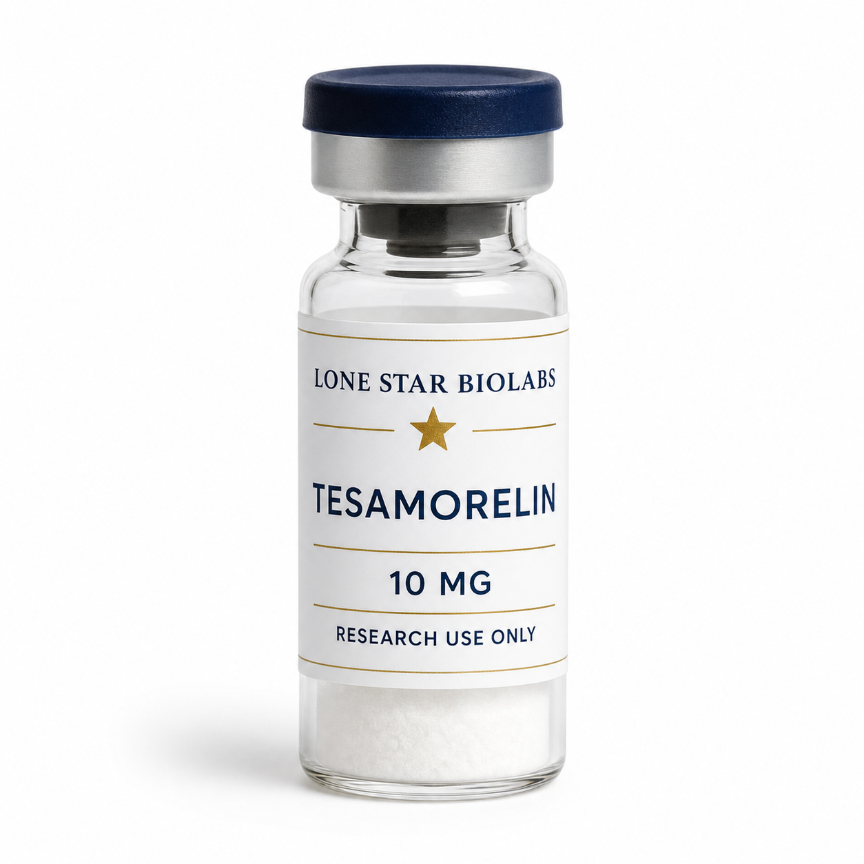 One Lone Star BioLabs Tesamorelin 10 mg research vial
